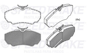 PAST FREIO FIAT DT DUCATO 03/18 R15 C/S - Autovance