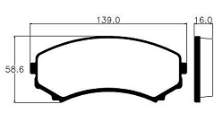 PAST FREIO MIT DT PAJERO FULL 02/HILUX SW 05/ - Autovance