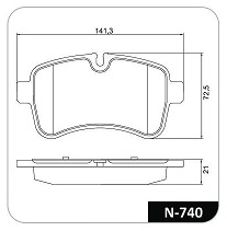 PAST FREIO IVECO TR 55C16 08/12 G.FURGONE/VETRATO - Autovance