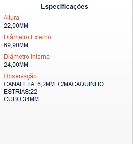 SINCRONIZADOR HAFFEI TOWNER 3/4 BS09 - Autovance