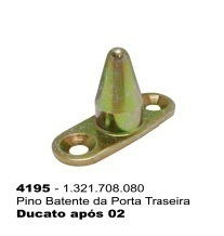 BATENTE PORTA TRAS FIAT DUCATO 03/17 PINO - Autovance
