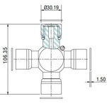 CRUZETA EIXO CARDAN IVECO 4912/5912/VOLARE/SPRINTE - Autovance