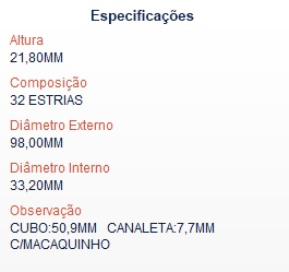SINCRONIZADOR HAFFEI TOWNER 1/2 BS10 - Autovance