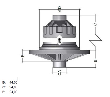 CAIXA SATELITE HYUND K2500 (VER) - Autovance