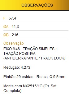 COROA/PINHAO SPRINTER 11X47 310/312D 96/99 - Autovance