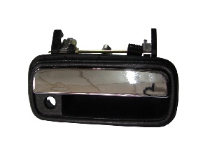 MACANETA PORTA DT TOY HILUX 2.8 EXT DD PRETA/CR - Autovance