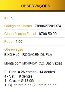 KIT DIFERENCIAL CX SATELITE SPRINTER 313/413 CDI - Autovance