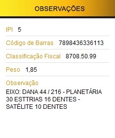 KIT DIFERENCIAL CX SATELITE L200 04/07 / (VER) - Autovance
