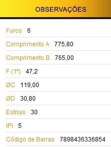 SEMI EIXO TR KIA K2500 LD/LE (ROD.SIMPLES) - Autovance