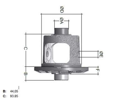 CAIXA SATELITE TOY HILUX 05/15 2.5/3.0/2.7 (CPLT) - Autovance