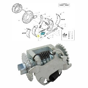 REGULADOR SAPATA IVECO 97/ LD/LE LINHA 50/60/70 - Autovance