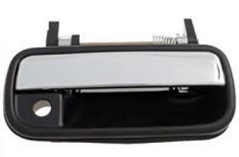MACANETA PORTA DT TOY HILUX 2.8 EXT DD PRETA/CR - Autovance