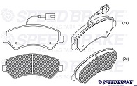 PAST FREIO FIAT DT DUCATO 18/ 2.3 16V C/SENSOR - Autovance