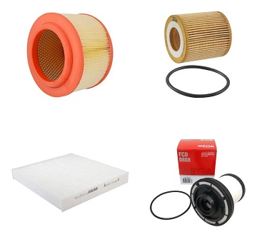 KIT FILTROS FORD RANGER 19/20 MTR.2.2/3.2 DIESEL - Autovance