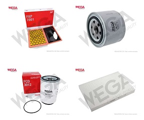 KIT FILTROS IVECO DAILY 30S13 18/ 2.3 16V EURO 5 - Autovance