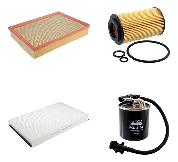 KIT FILTROS MB SPRINTER 12/19 OM651 - Autovance