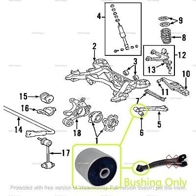 BUCHA BRACO TENSOR PAJERO FULL 01/20 (TRAS) - Autovance