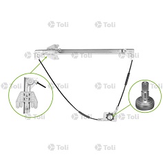 MAQUINA VIDRO PORTA IVECO DAILY /07 DE (MANUAL) - Autovance