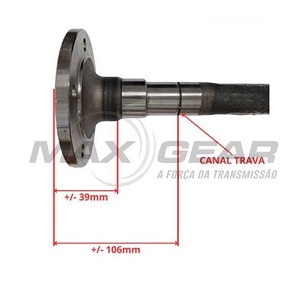 SEMI EIXO TR GM S10/BLAZER 02/10 EIXO 44-3 - Autovance