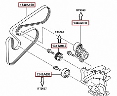 POLIA CORREIA ALT MIT L200 2.4 16/ (FRISADA) - Autovance
